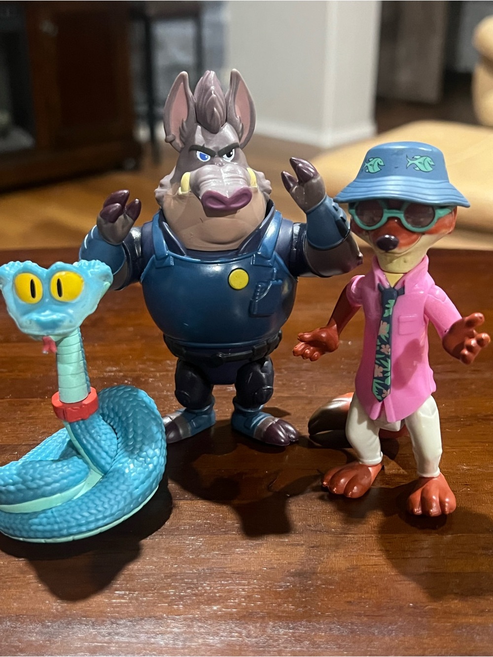 Disney Zooptopia 2, 2025, Nick Wilde, hoggbottom, Gary De’ Snake, loose figures